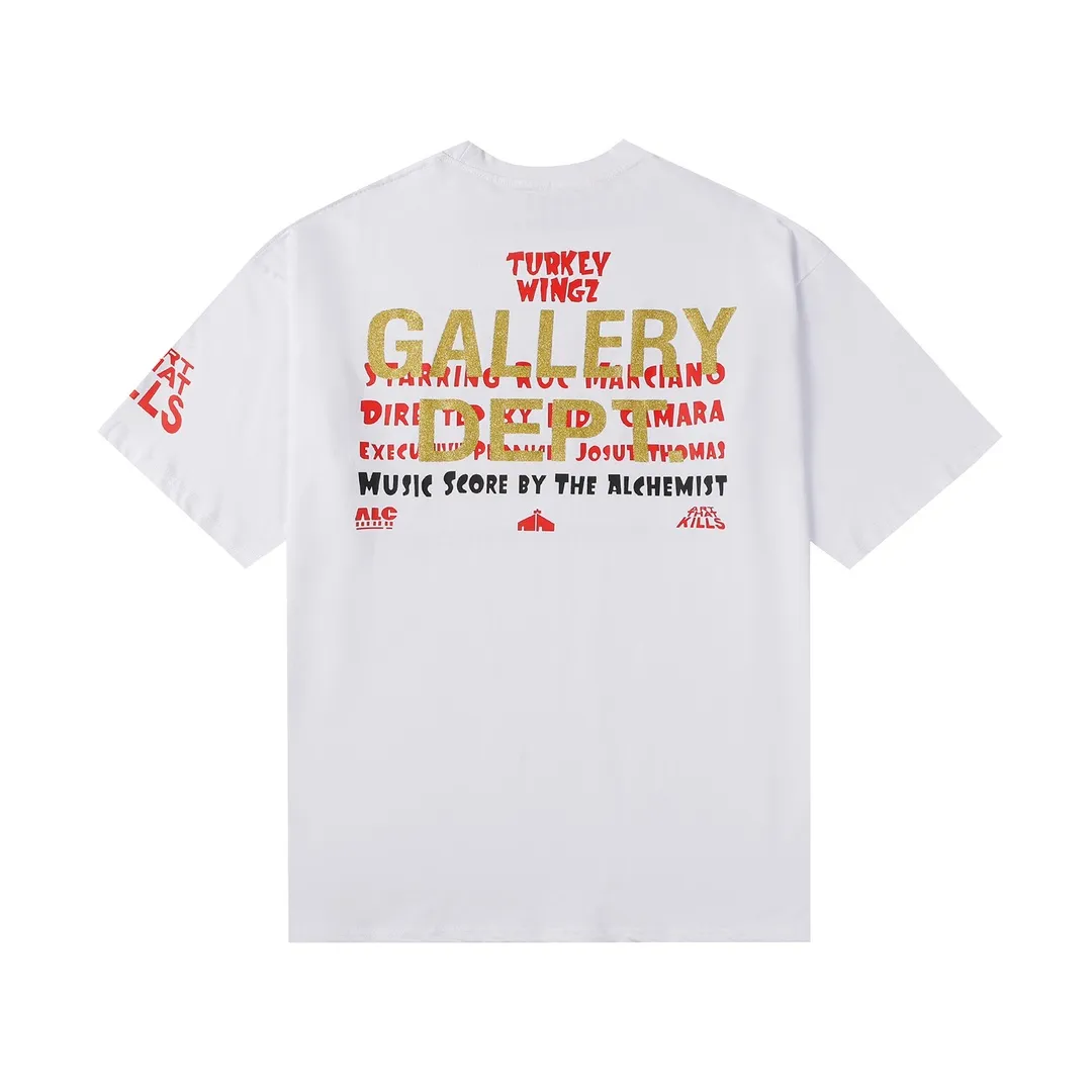 GALLERY.DEPT Summer new short-sleeved model number: D3119#P110 Color: black white Size: S M L XL